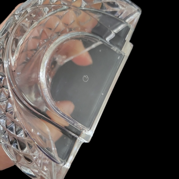 Vintage Cristal D'Arques Christmas Bell Tealight Candle Holder - Picture 7 of 10